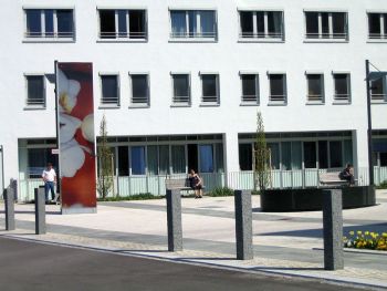 Klinikum Kaufbeuren Gestaltung Außengelände / Parkplatz