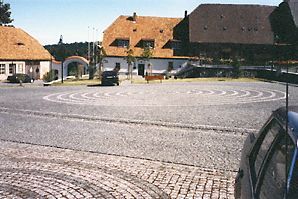Schlossplatz in Crostau